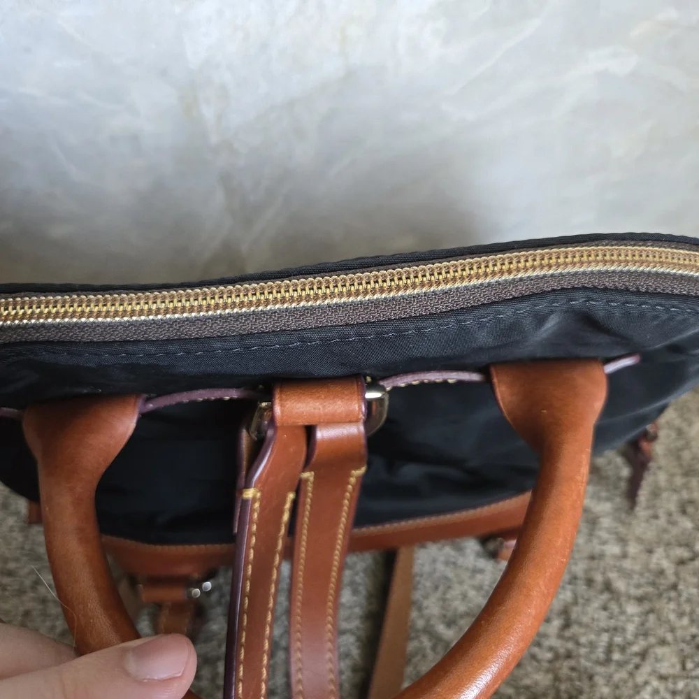 Dooney & Bourke Black and Brown Backpack - Picture 10 of 10